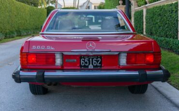 Mercedes-Benz-SL-Class-Coupe-1989-Red-Tan-170590-4