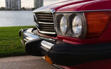 Mercedes-Benz-SL-Class-Coupe-1989-Red-Tan-170590-9