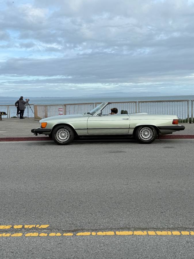 Mercedes-benz-Benz-450-sl-1975-green-150473