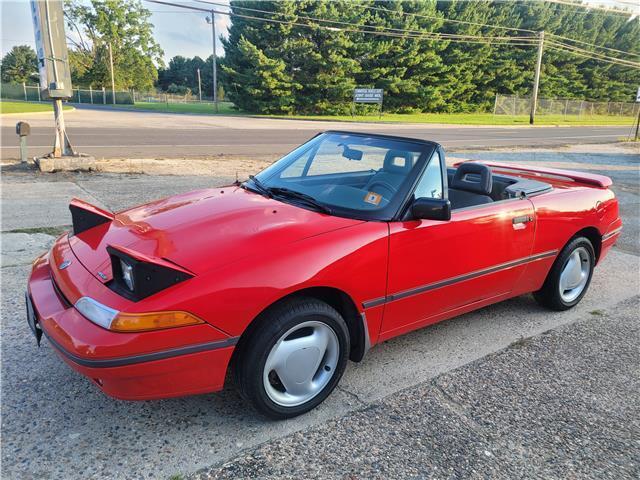 Mercury-Capri-Cabriolet-1992-Red-Gray-110166-1