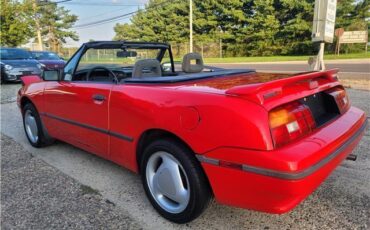 Mercury-Capri-Cabriolet-1992-Red-Gray-110166-2