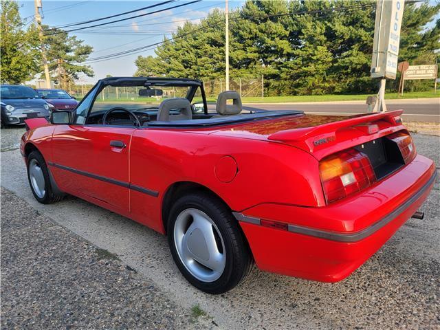 Mercury-Capri-Cabriolet-1992-Red-Gray-110166-2