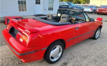 Mercury-Capri-Cabriolet-1992-Red-Gray-110166-4