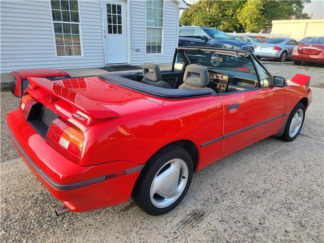 Mercury-Capri-Cabriolet-1992-Red-Gray-110166-4