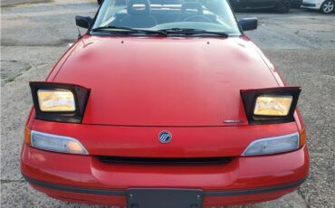 Mercury-Capri-Cabriolet-1992-Red-Gray-110166-7