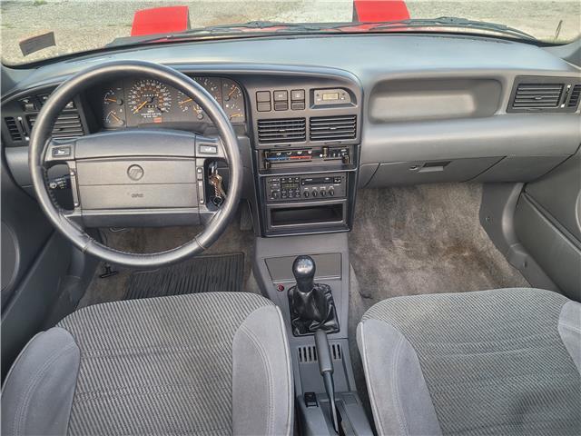 Mercury-Capri-Cabriolet-1992-Red-Gray-110166-8