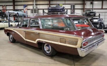 Mercury-Colony-Park-Berline-1964-Maroon-Metallic-Tan-133436-5