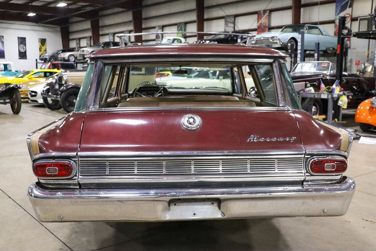 Mercury-Colony-Park-Berline-1964-Maroon-Metallic-Tan-133436-6