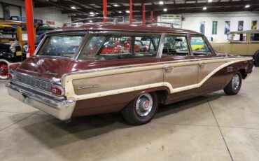 Mercury-Colony-Park-Berline-1964-Maroon-Metallic-Tan-133436-7