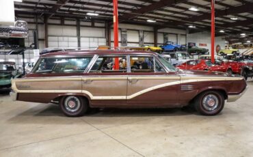 Mercury-Colony-Park-Berline-1964-Maroon-Metallic-Tan-133436-9