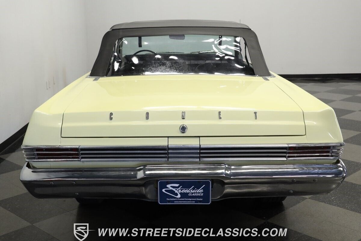 Mercury-Comet-Cabriolet-1965-Yellow-Black-33267-8