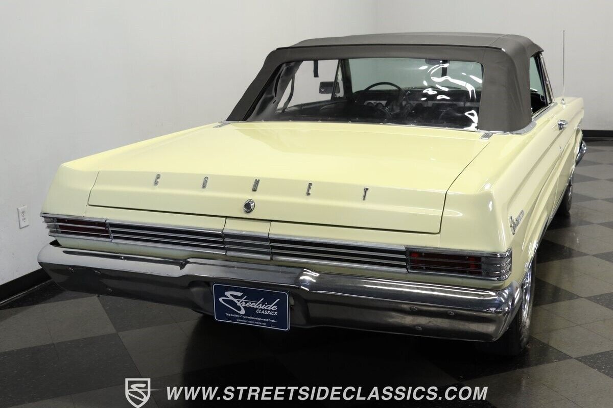 Mercury-Comet-Cabriolet-1965-Yellow-Black-33267-9