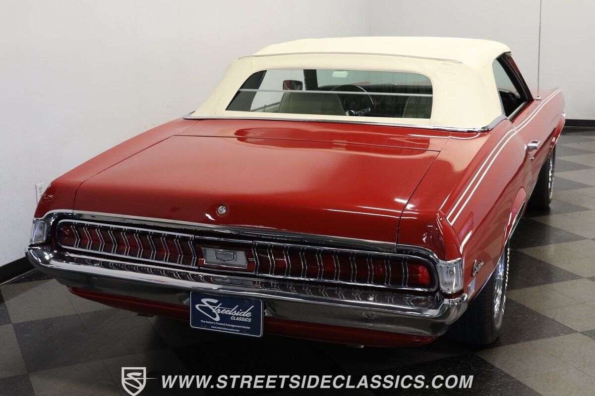 Mercury-Cougar-Cabriolet-1970-Red-White-60198-9