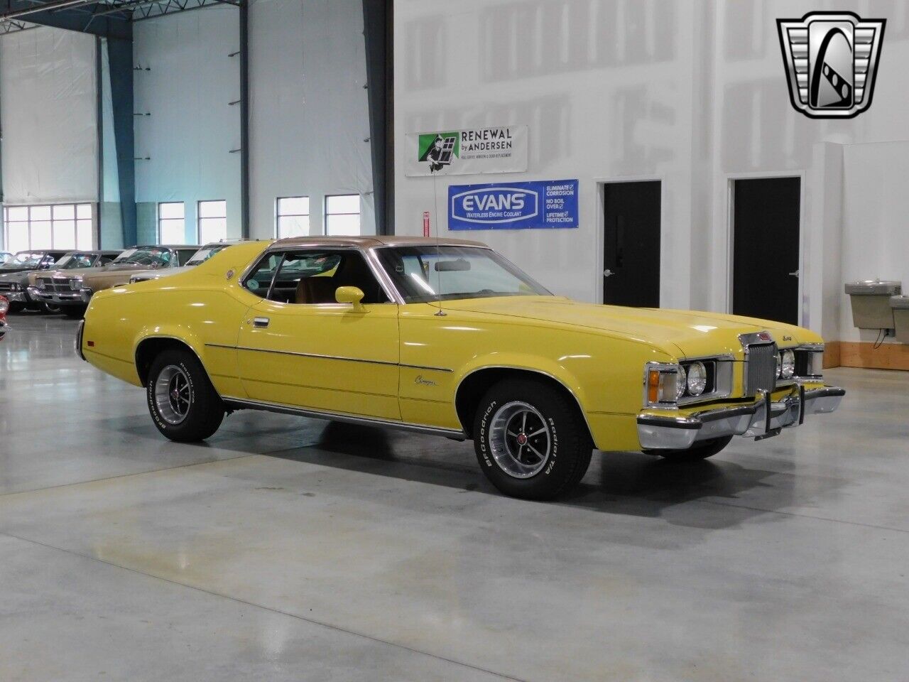 Mercury-Cougar-Coupe-1973-Yellow-Brown-123968-5