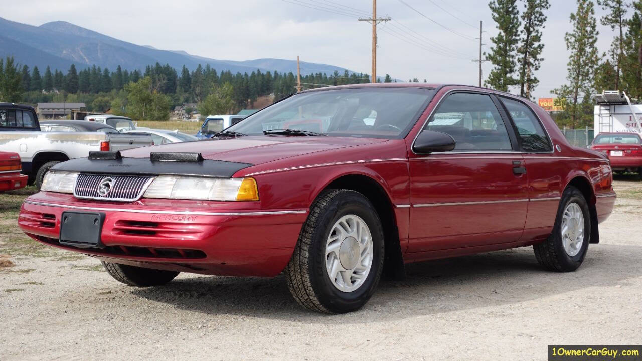 Mercury-Cougar-Coupe-1992-Maroon-Maroon-99128-6