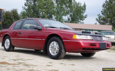 Mercury-Cougar-Coupe-1992-Maroon-Maroon-99128-9