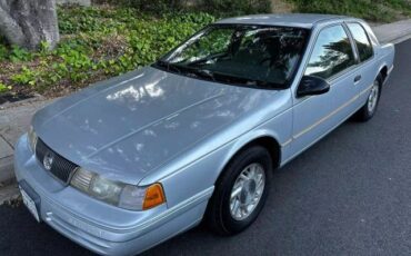 Mercury-Cougar-Coupe-1992-Silver-Gray-147437-1