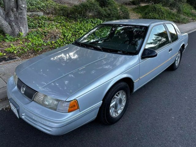 Mercury-Cougar-Coupe-1992-Silver-Gray-147437-1