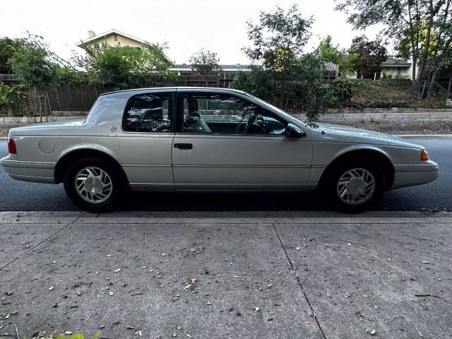 Mercury-Cougar-Coupe-1992-Silver-Gray-147437-11