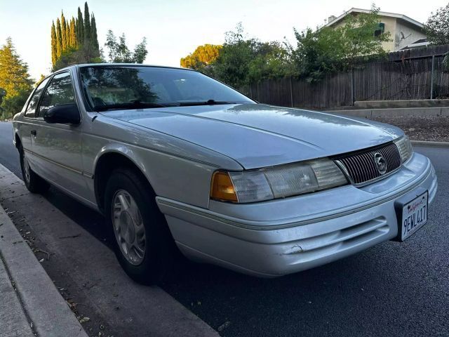 Mercury-Cougar-Coupe-1992-Silver-Gray-147437-12