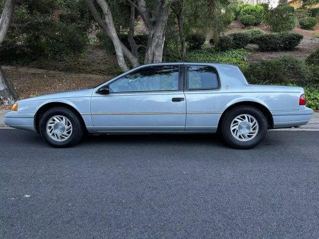 Mercury-Cougar-Coupe-1992-Silver-Gray-147437-2