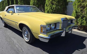 Mercury-Cougar-XR7-Cabriolet-1973-Yellow-White-33796-1