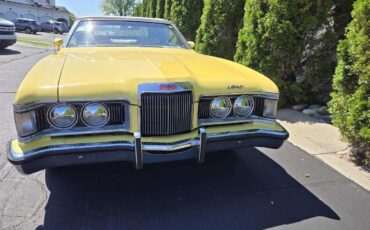 Mercury-Cougar-XR7-Cabriolet-1973-Yellow-White-33796-2