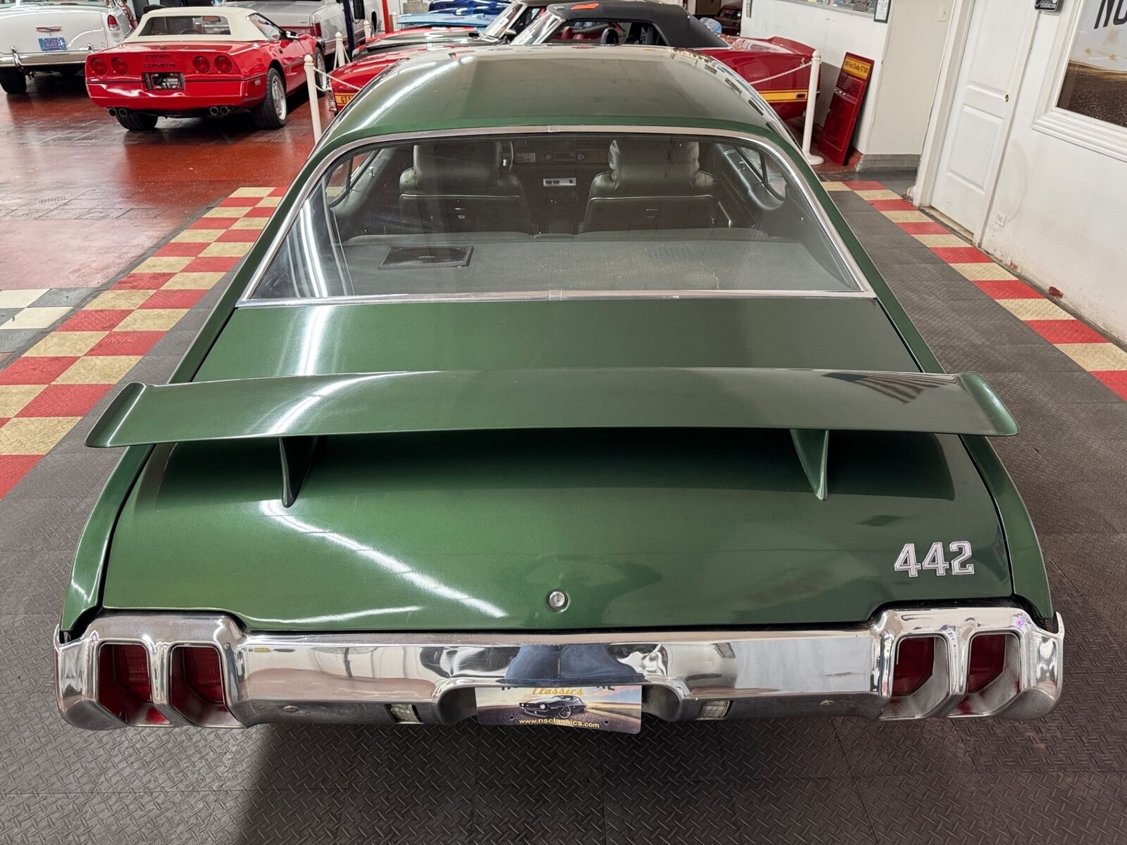 Oldsmobile-442-1970-Green-Green-22779-11