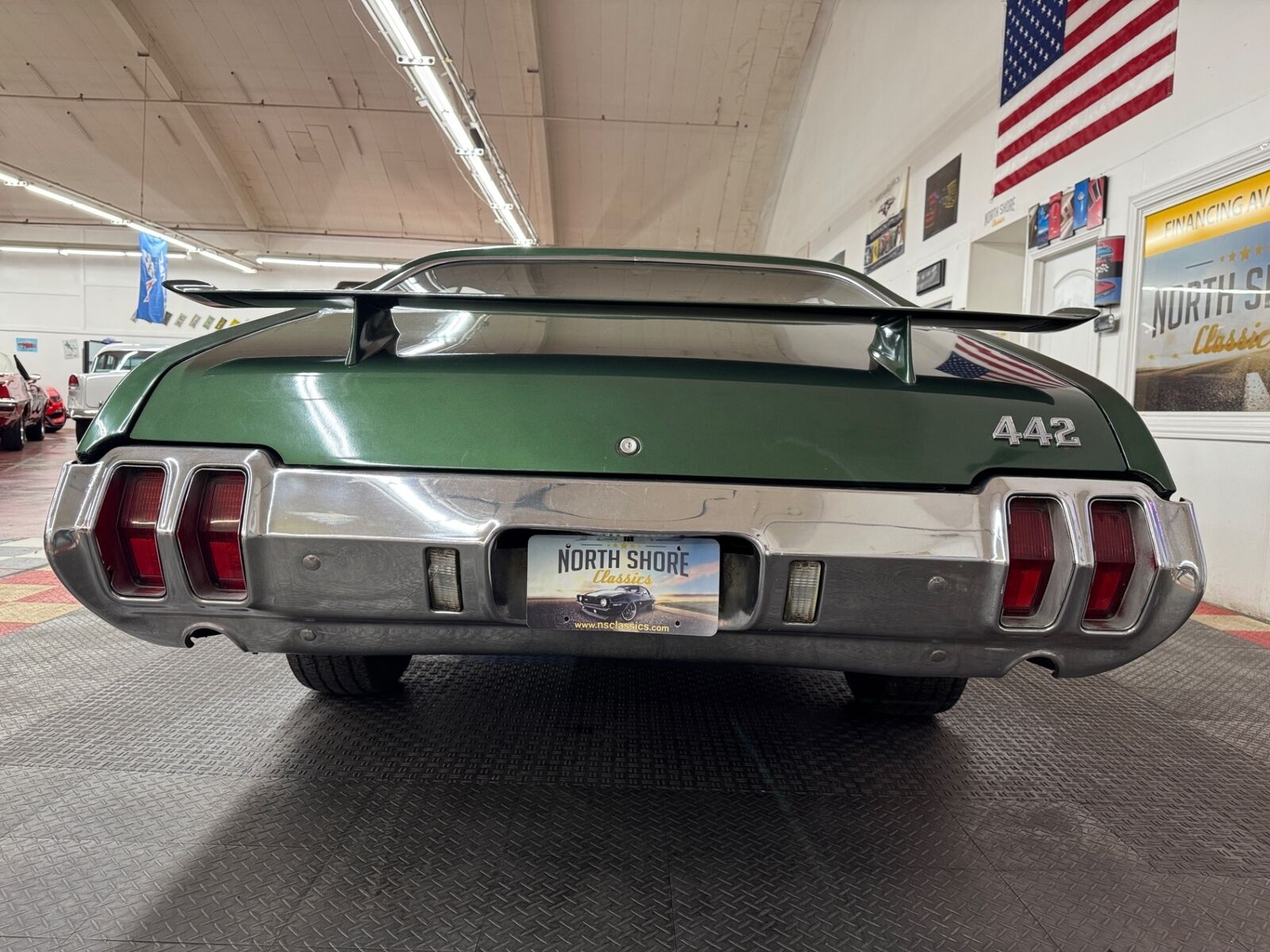 Oldsmobile-442-1970-Green-Green-22779-12