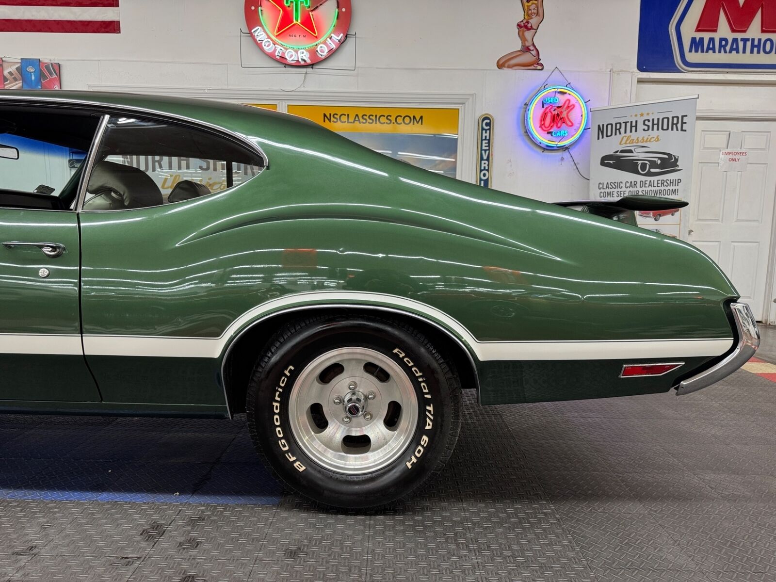 Oldsmobile-442-1970-Green-Green-22779-23