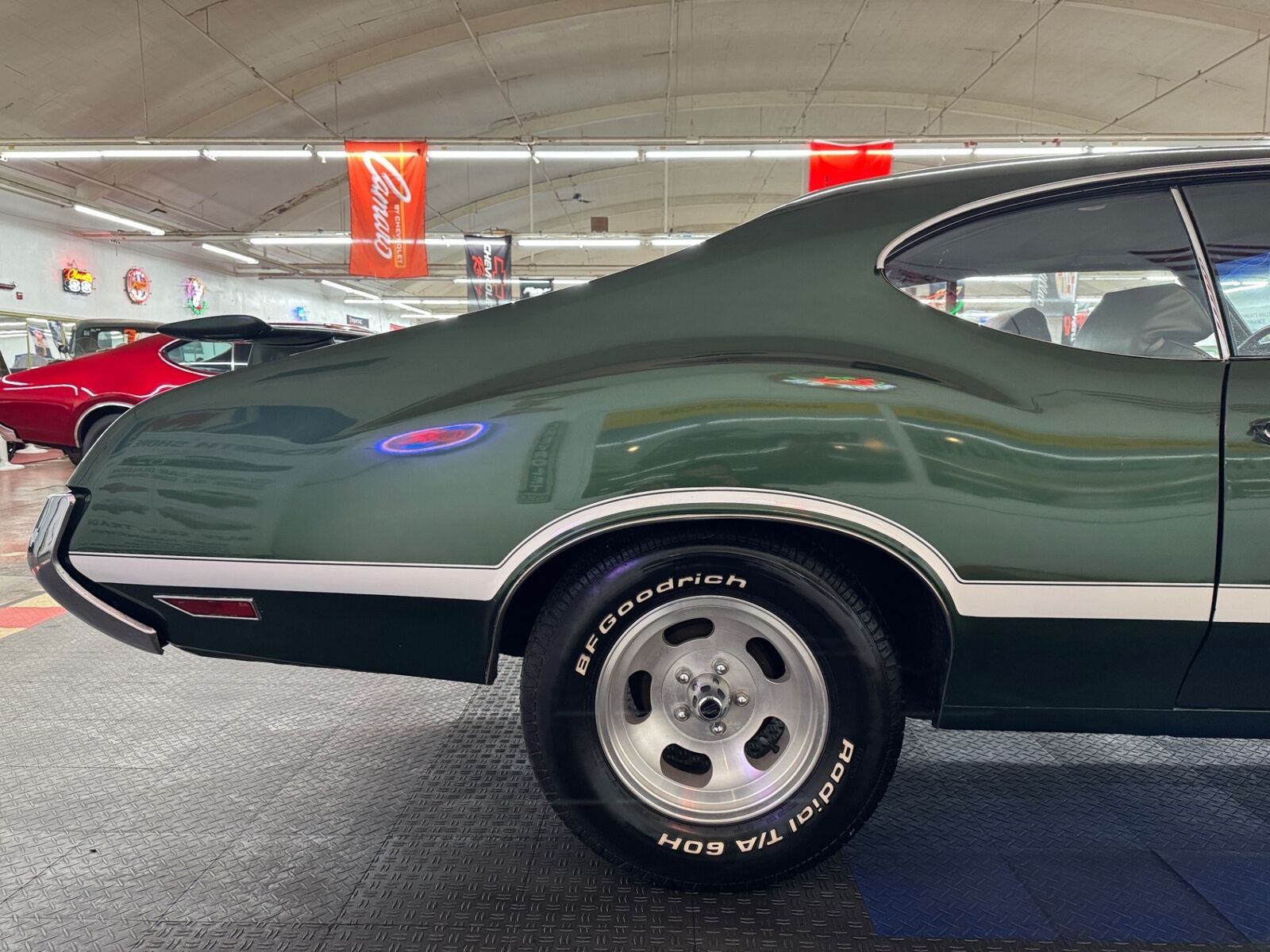 Oldsmobile-442-1970-Green-Green-22779-27