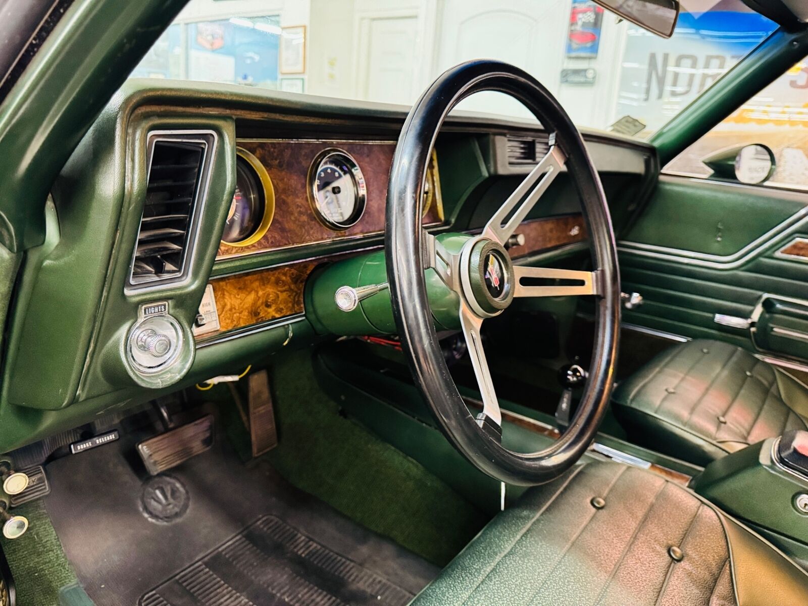 Oldsmobile-442-1970-Green-Green-22779-34