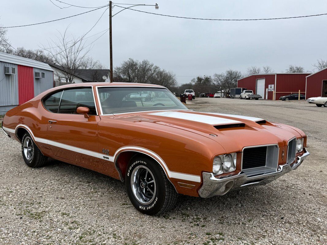 Oldsmobile-442-1971-Orange-Orange-0-1