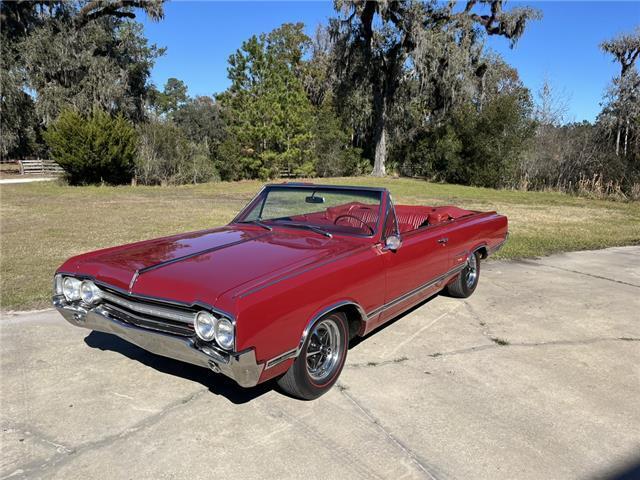 Oldsmobile-442-Cabriolet-1965-Red-Red-3941-9