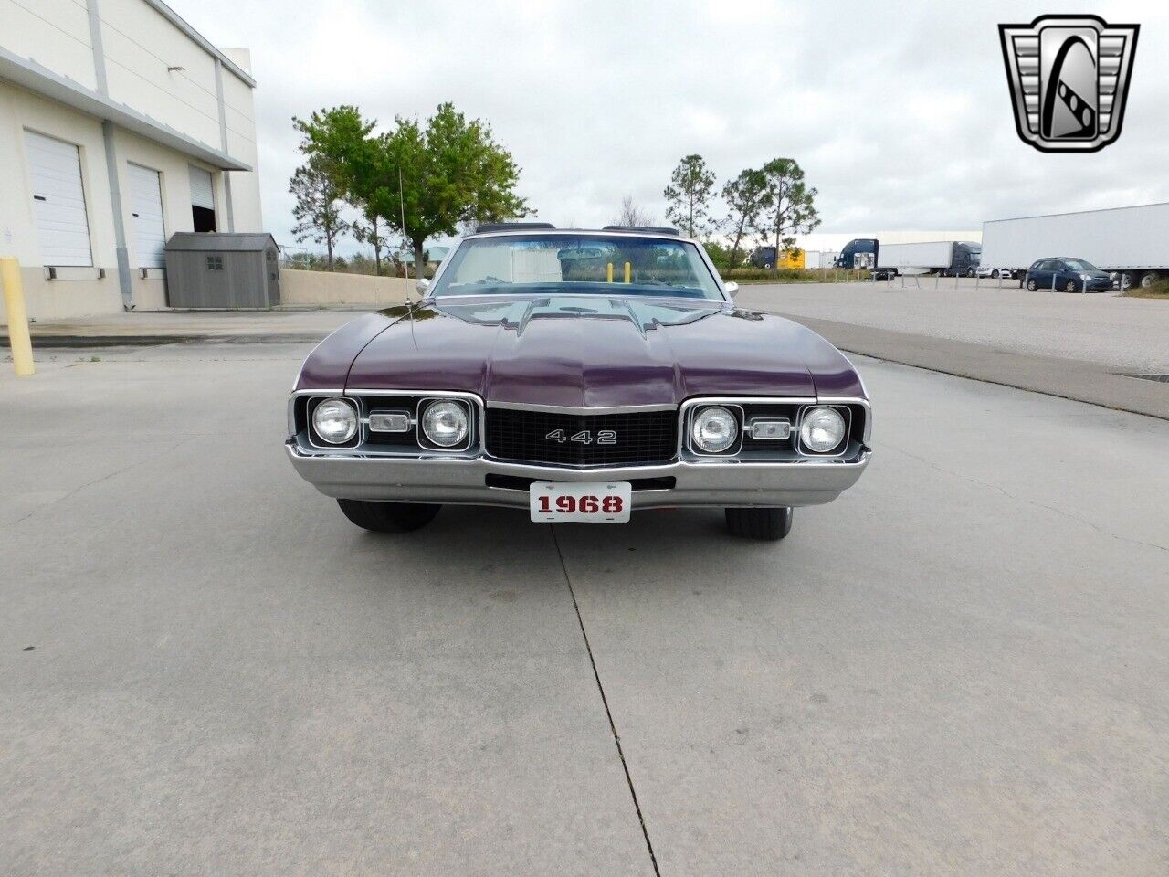 Oldsmobile-442-Cabriolet-1968-Maroon-Black-6951-2