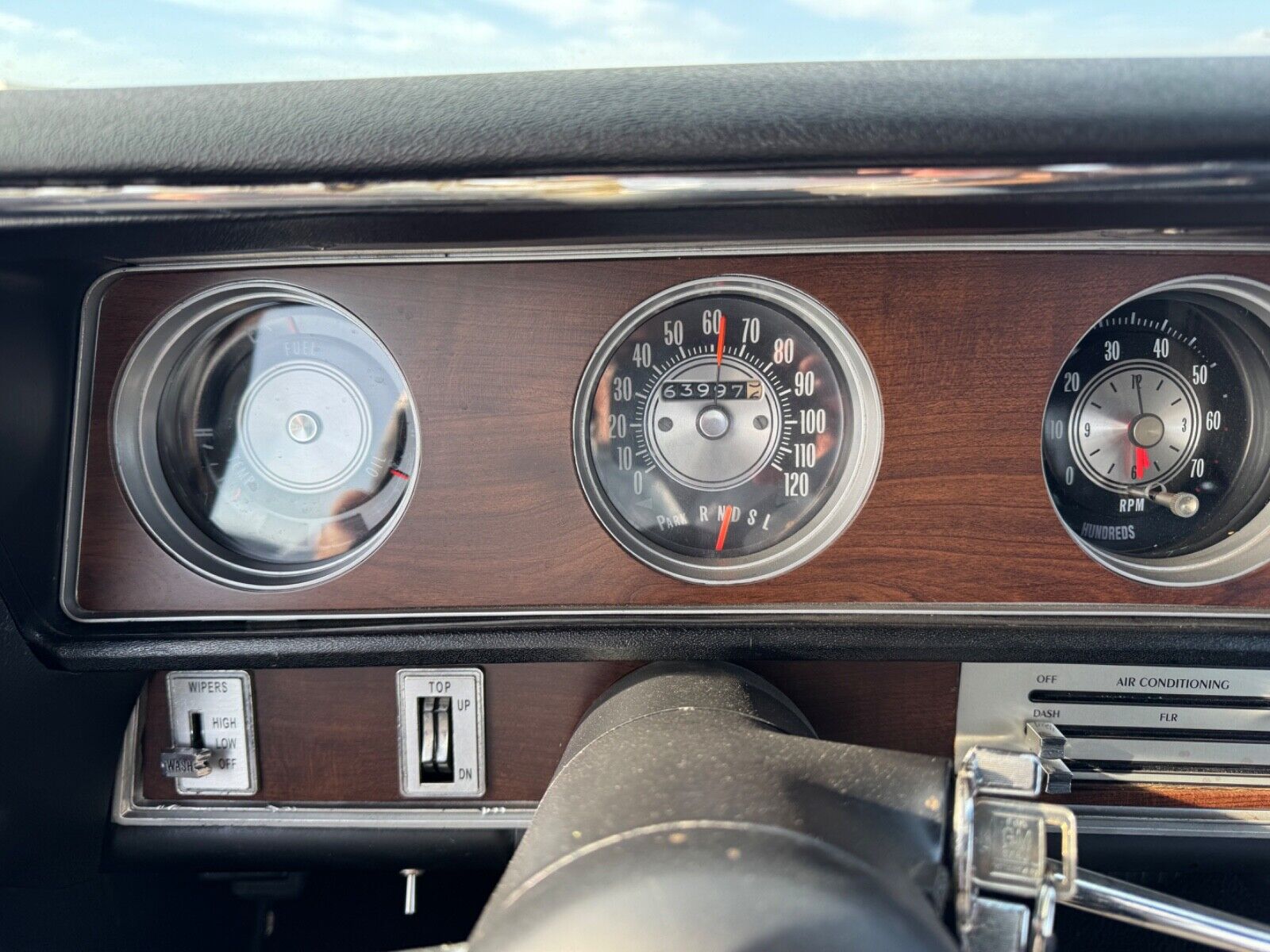 Oldsmobile-442-Cabriolet-1972-Yellow-Black-102993-16