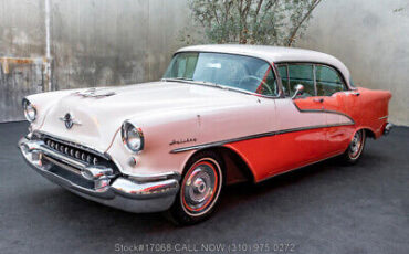 Oldsmobile-88-Holiday-1955-White-Other-Color-0-7