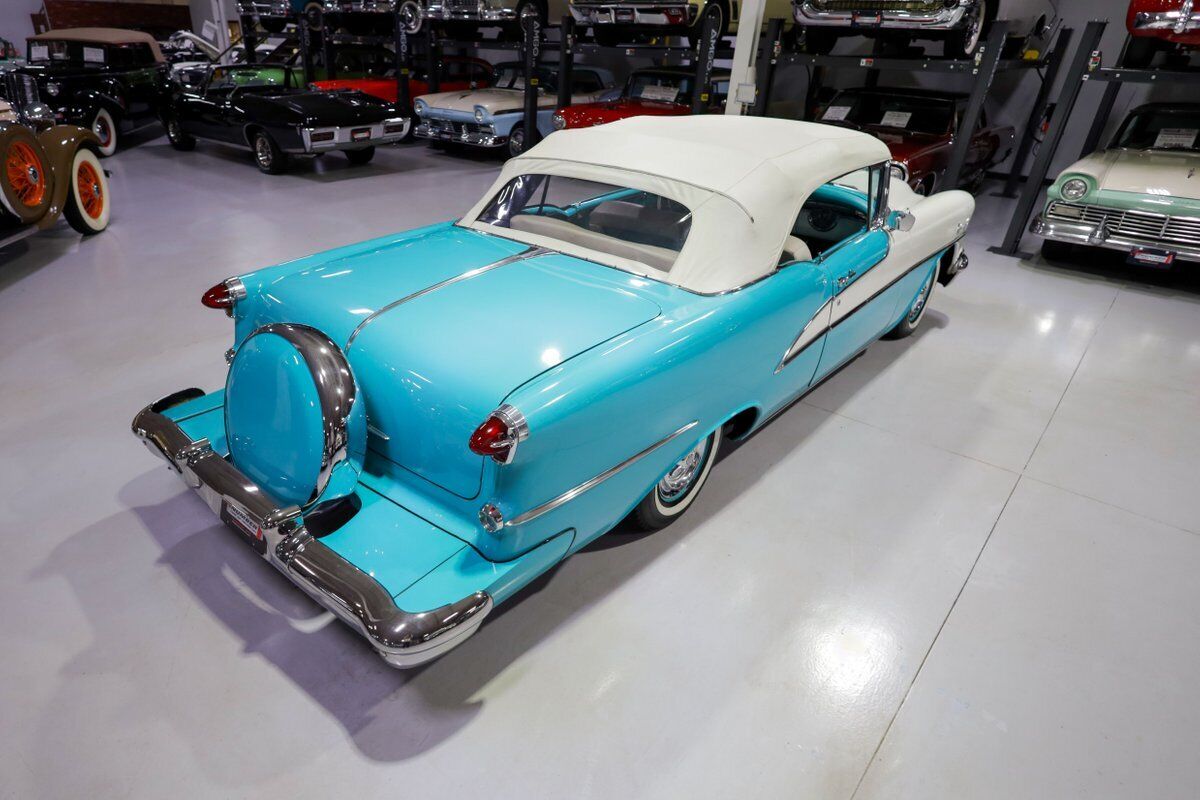 Oldsmobile-98-Starfire-Convertible-Cabriolet-1955-White-Ivory-and-Turquoise-12085-16