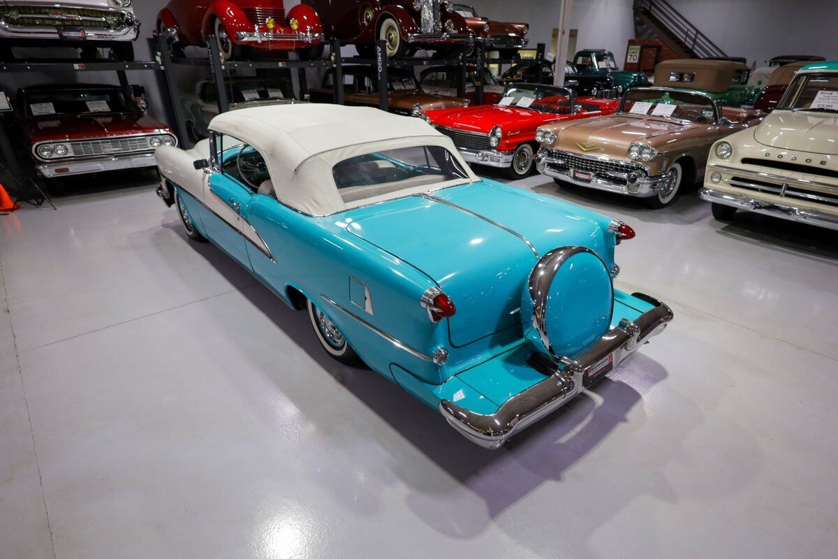 Oldsmobile-98-Starfire-Convertible-Cabriolet-1955-White-Ivory-and-Turquoise-12085-18