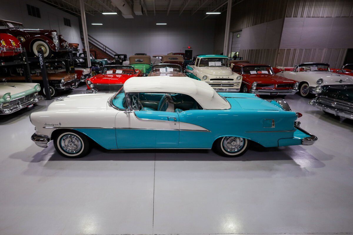 Oldsmobile-98-Starfire-Convertible-Cabriolet-1955-White-Ivory-and-Turquoise-12085-19