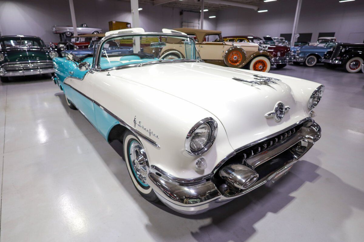 Oldsmobile-98-Starfire-Convertible-Cabriolet-1955-White-Ivory-and-Turquoise-12085-22