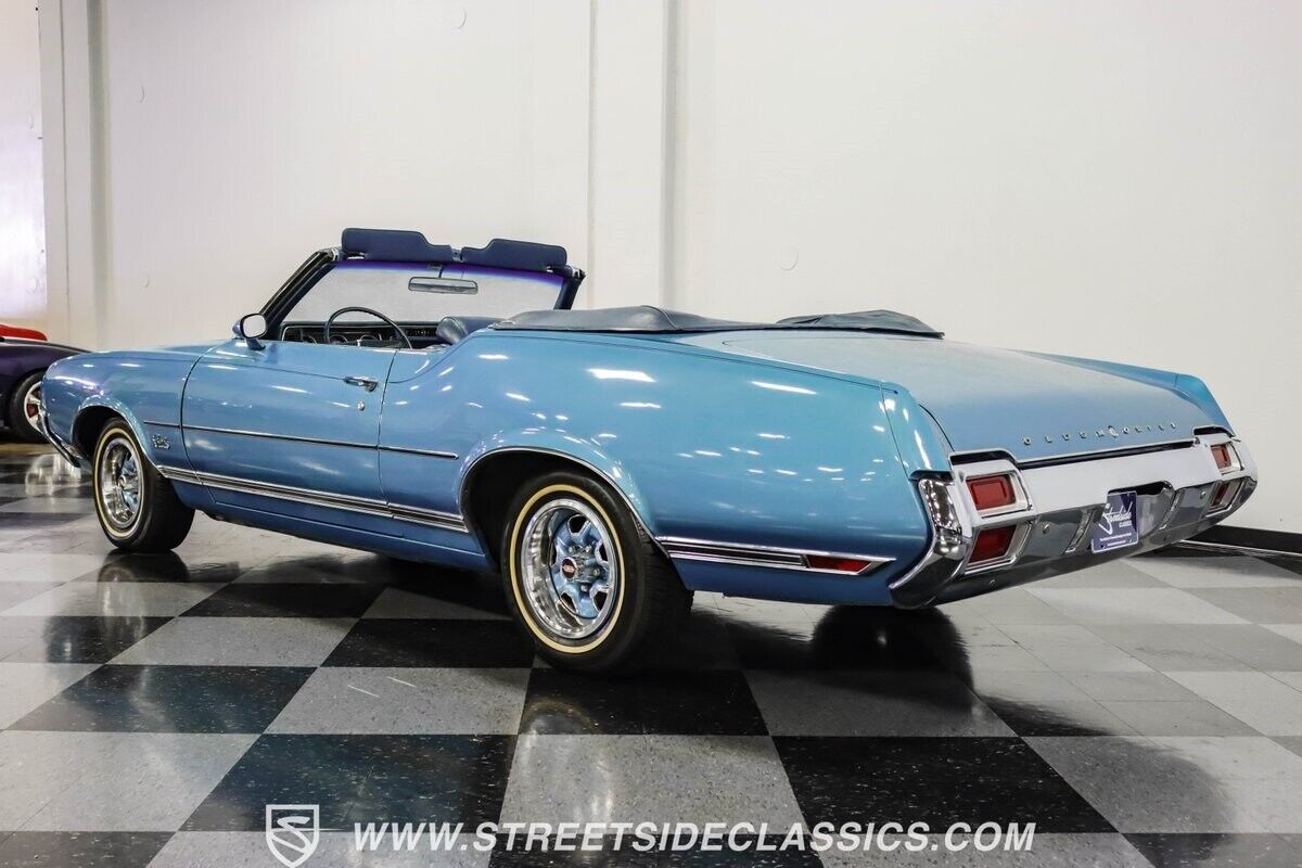 Oldsmobile-Cutlass-Cabriolet-1971-Blue-Blue-46164-7