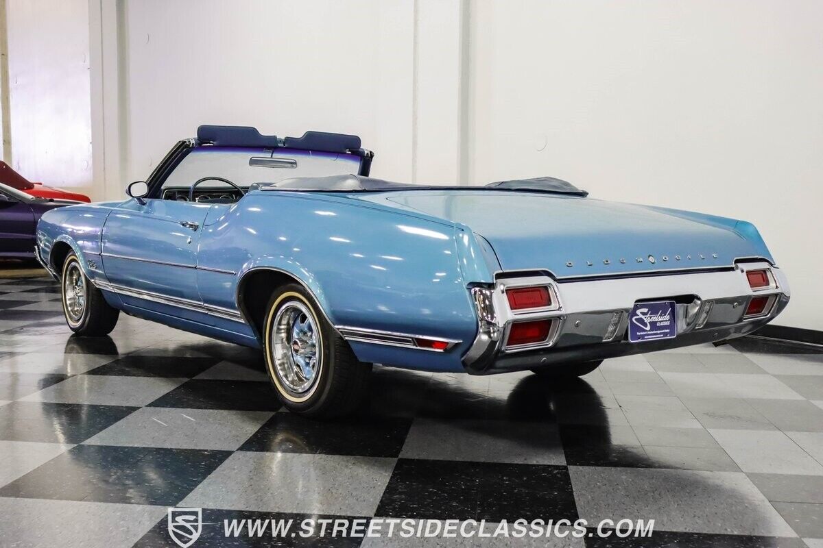 Oldsmobile-Cutlass-Cabriolet-1971-Blue-Blue-46164-8