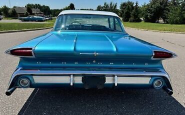 Oldsmobile-Dynamic-88-Cabriolet-1960-Blue-Blue-63381-4