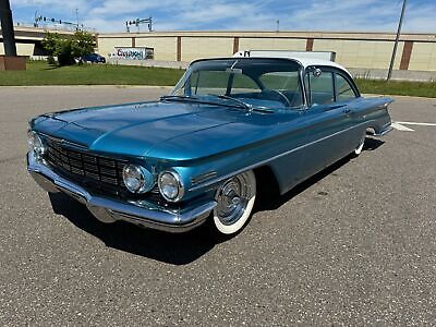 Oldsmobile-Dynamic-88-Cabriolet-1960-Blue-Blue-63381-7