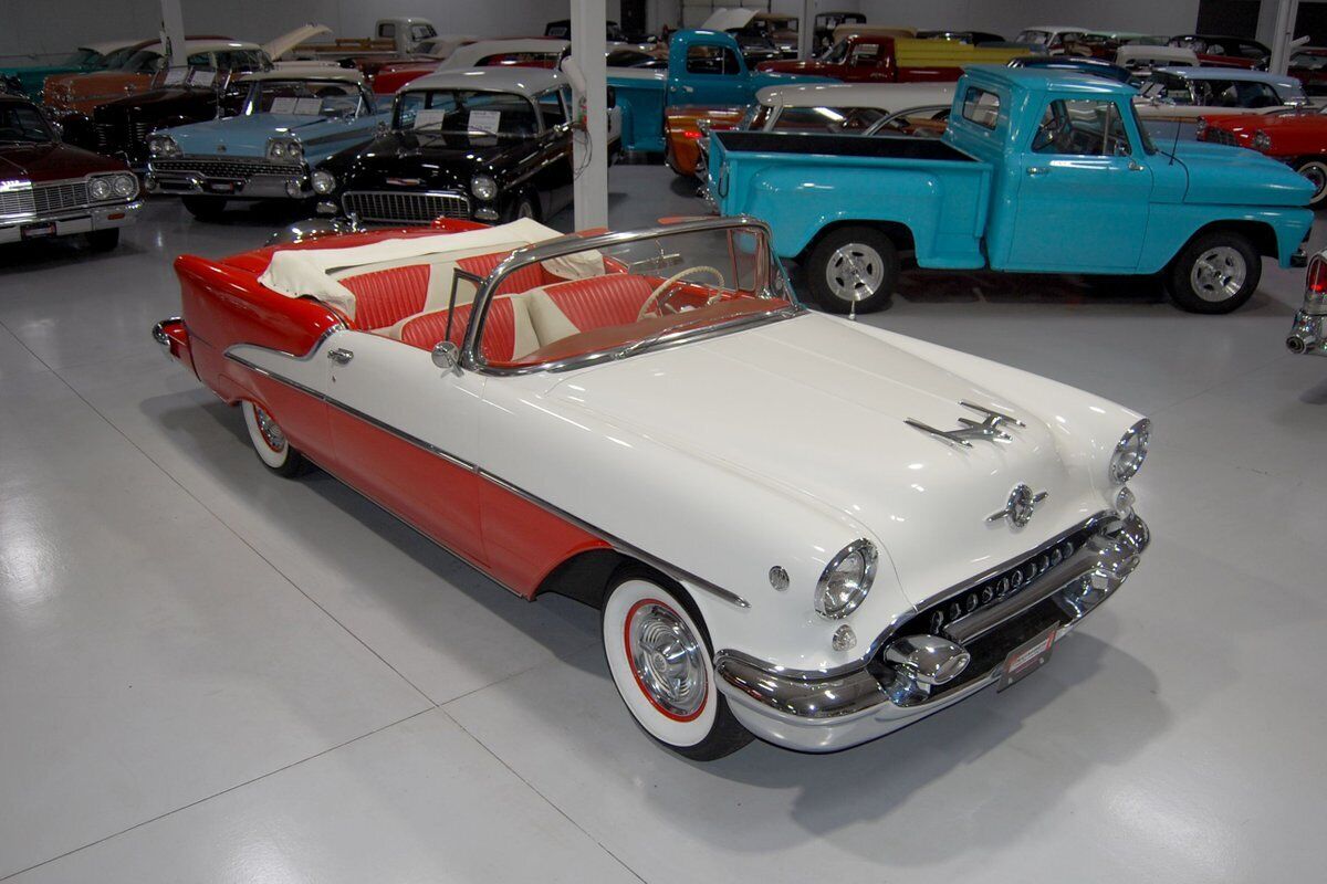 Oldsmobile-Eighty-Eight-Cabriolet-1955-Red-Red-41104-6