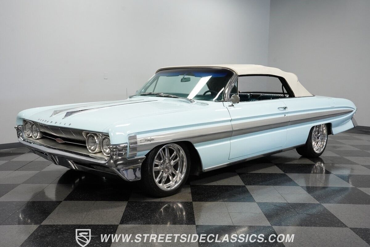 Oldsmobile-Starfire-Cabriolet-1961-Blue-Blue-56230-5