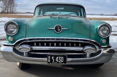 Oldsmobile-Super-88-1955-Green-125704-7