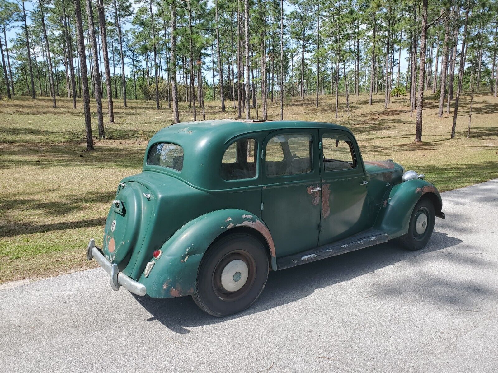 Other-MODEL-75-SPORTS-SALOON-LIKE-JAGUARROLLSBENTLEY-B-Berline-1948-Green-Burgundy-99999-29