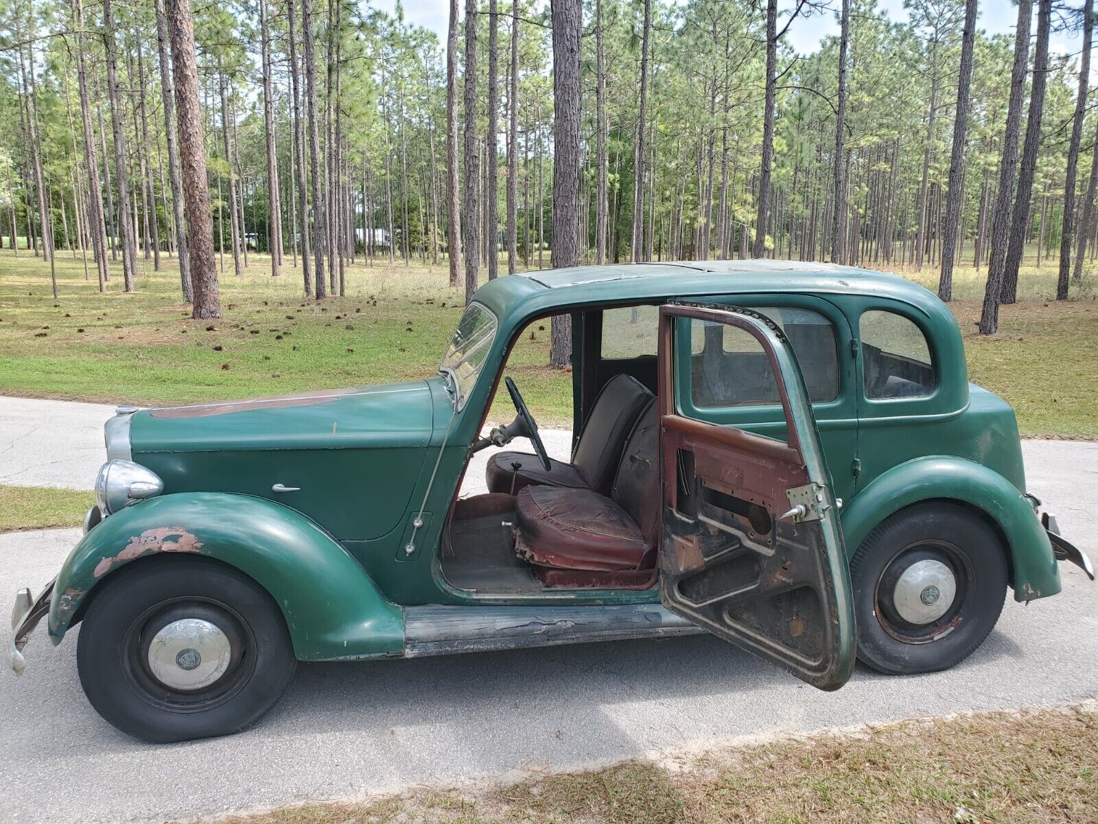 Other-MODEL-75-SPORTS-SALOON-LIKE-JAGUARROLLSBENTLEY-B-Berline-1948-Green-Burgundy-99999-32